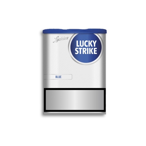 [17843] Rolling Tobacco - Lucky Strike Blue - Tube Of 100g