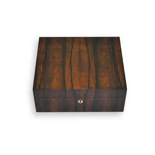 [17968] Humidor - Elie Bleu Green Ebony - 75 Cigars