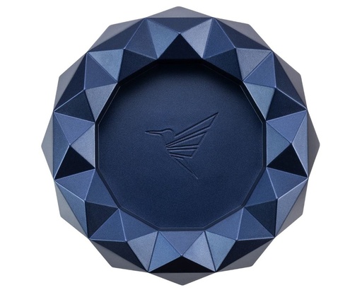 [18638] Ashtray - Colibri Quasar Round Blue