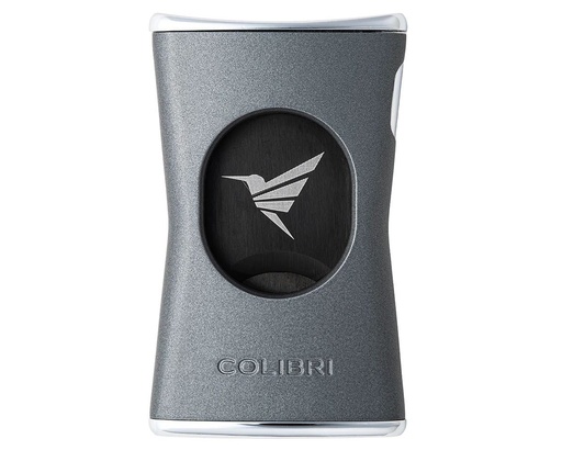 [18672] Cigar Cutter - Colibri Slim Charcoal