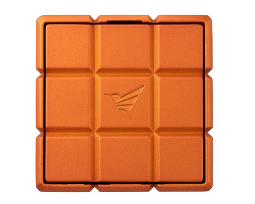 [18925] Cigar Cutter - Colibri Heritage Cube Table Orange