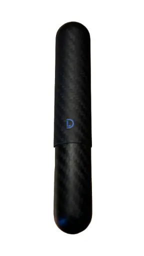 [51248] Cigar Case - Dominique London Signature Carbon Fibre 1 Cigar
