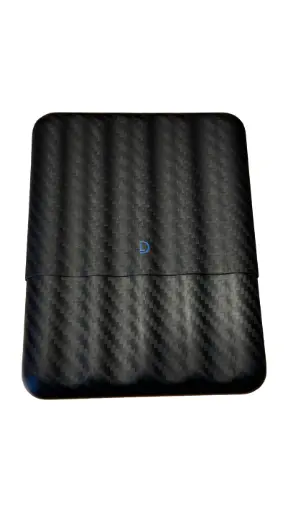 [51252] Cigar case - Dominique London Signature Carbon Fibre - 5 Cigars