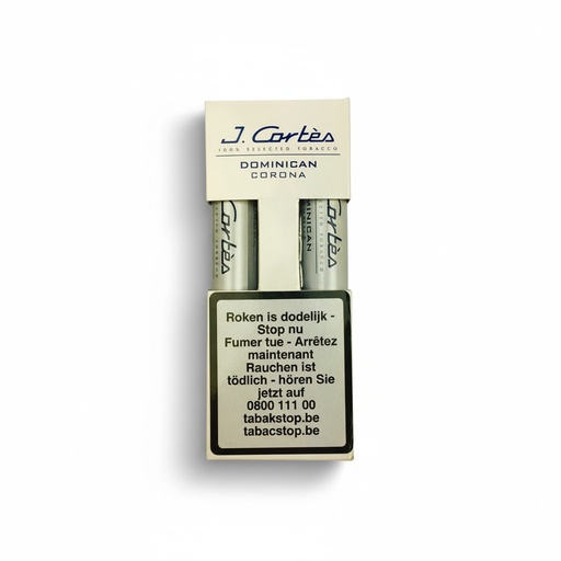 [8538] J. Cortès Dominican Corona A.T. - Pack Of 2 Cigars