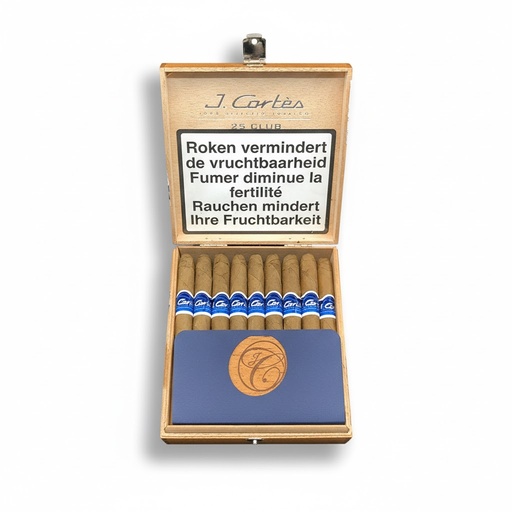 [8547] J. Cortès Club - Box Of 25 Cigarillos