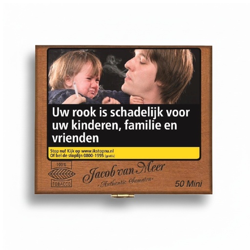 [8555] Jacob Van Meer Mini - Box Of 50 Cigarillos