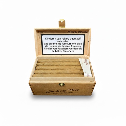 [8557] Jacob Van Meer Slim Panetella - Box Of 25 Cigarillos