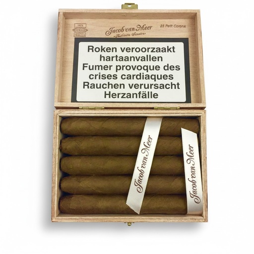 [8561] Jacob Van Meer Petit Corona - Box Of 25 Cigars