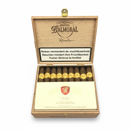 [8665] Balmoral Sumatra Selection Rivales - Pack Of 10 Cigars