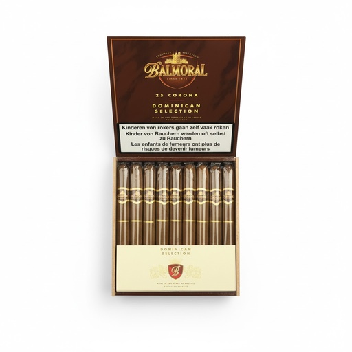 [8675] Balmoral Dominican Selection Corona - Box Of 25 Cigars