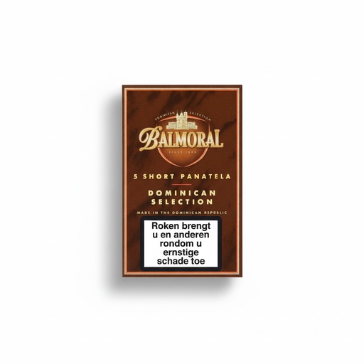 [8681] Balmoral Dominican Selection Short Panatela - Pack Of 5 Cigars