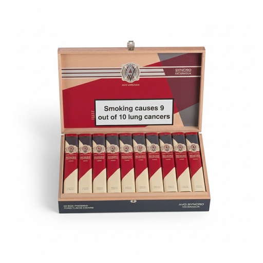 [8867] Avo Syncro Nicaragua Toro - Box Of 20 Cigars