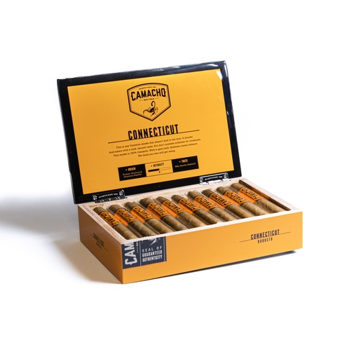 [8883] Camacho Ecuador Robusto - Box Of 20 Cigars