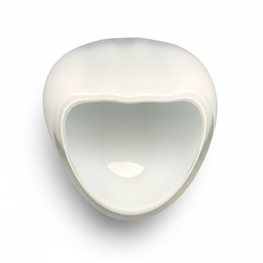 [9175] Ashtray - Czevitrum Salamander Large White - 3 Cigars