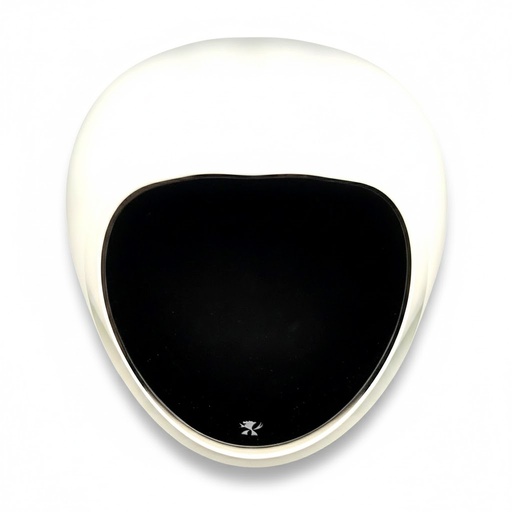 [9176] Ashtray - Czevitrum Salamander Large Black - 3 Cigars