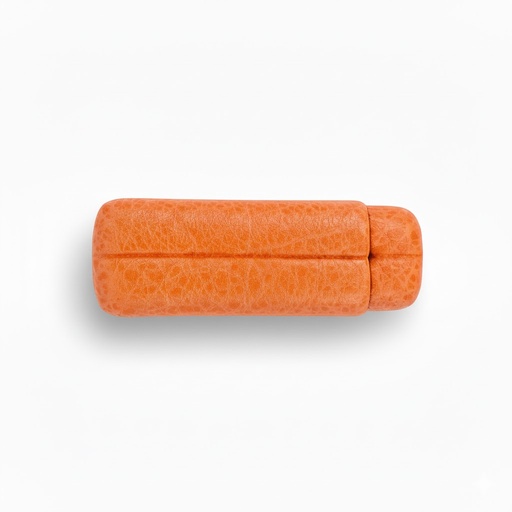 [9206] Cigar Case - Fallon Aura Buffalo Sublimes Orange - 2 Cigars