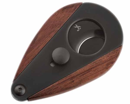 [9245] Cigar Cutter - Xikar Xi-3 Black/Red Wood