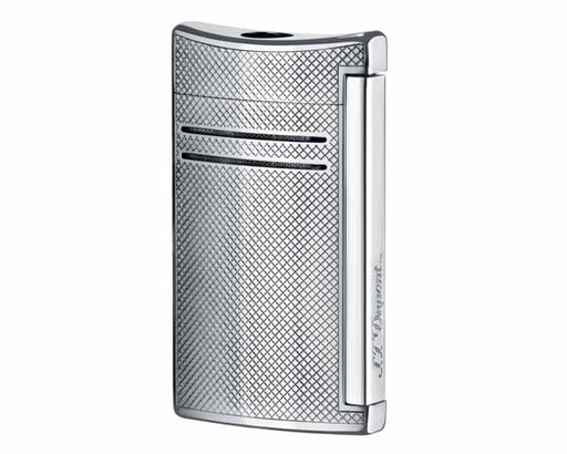 [9268] Lighter - S.T. Dupont Maxijet Chrome Grid