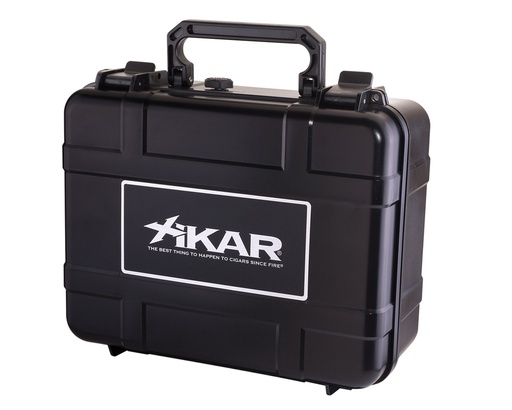 [9347] Humidor - Xikar Travel Waterproof Case Black - 30-50 Cigars
