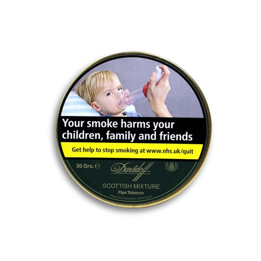 [9457] Pipe Tobacco - Davidoff Scottish Mixture - Tin Of 50g