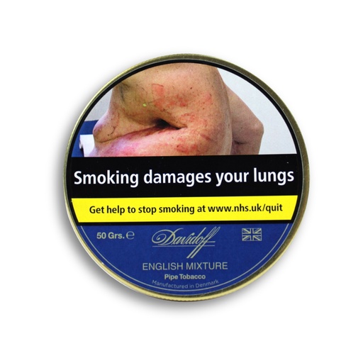 [9458] Pipe Tobacco - Davidoff English Mixture - Tin Of 50g