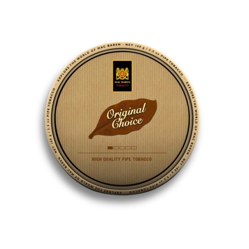 [9470] Pipe Tobacco - Mac Baren Original Choice - Tin Of 100g
