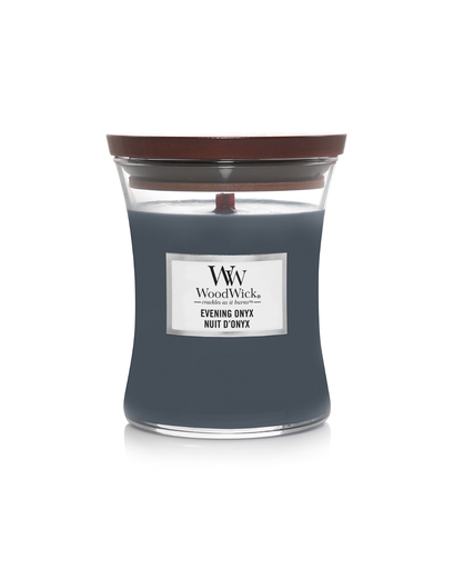 [9752] Candle - Woodwick Evening Onyx - Medium